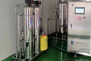 工業純水機產水PH值偏酸性的調節方法?