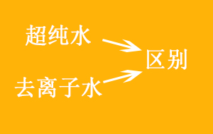 超純水與去離子水的區別